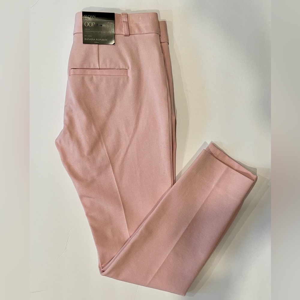 NWT: 00P Light Pink Sloan Banana Republic Pants